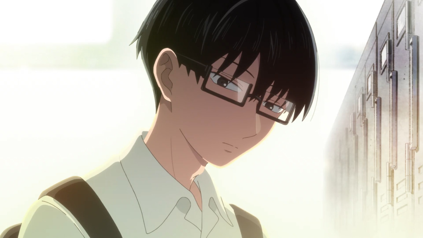 TVアニメ「正反対な君と僕」第1話の場面カット