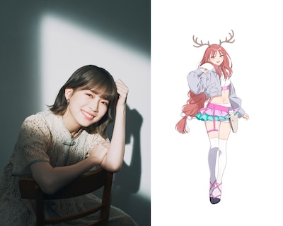 青山吉能と綾紬芦花（あやつむぎろか）。芦花は彩葉の友人。