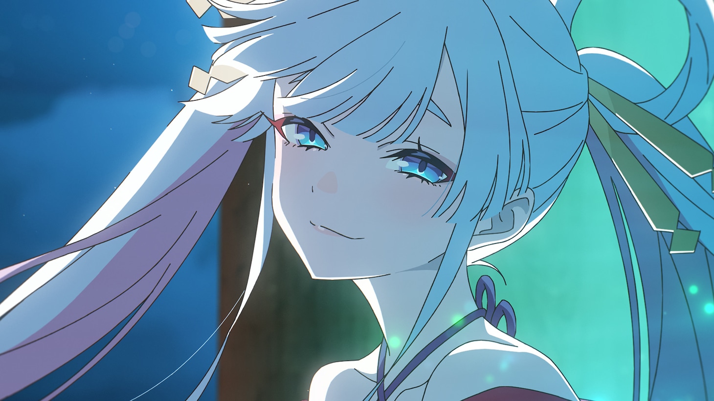 オリジナルアニメ「超かぐや姫！」直前予告映像の場面カット