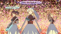 オリジナルアニメ「超かぐや姫！」直前予告映像の場面カット