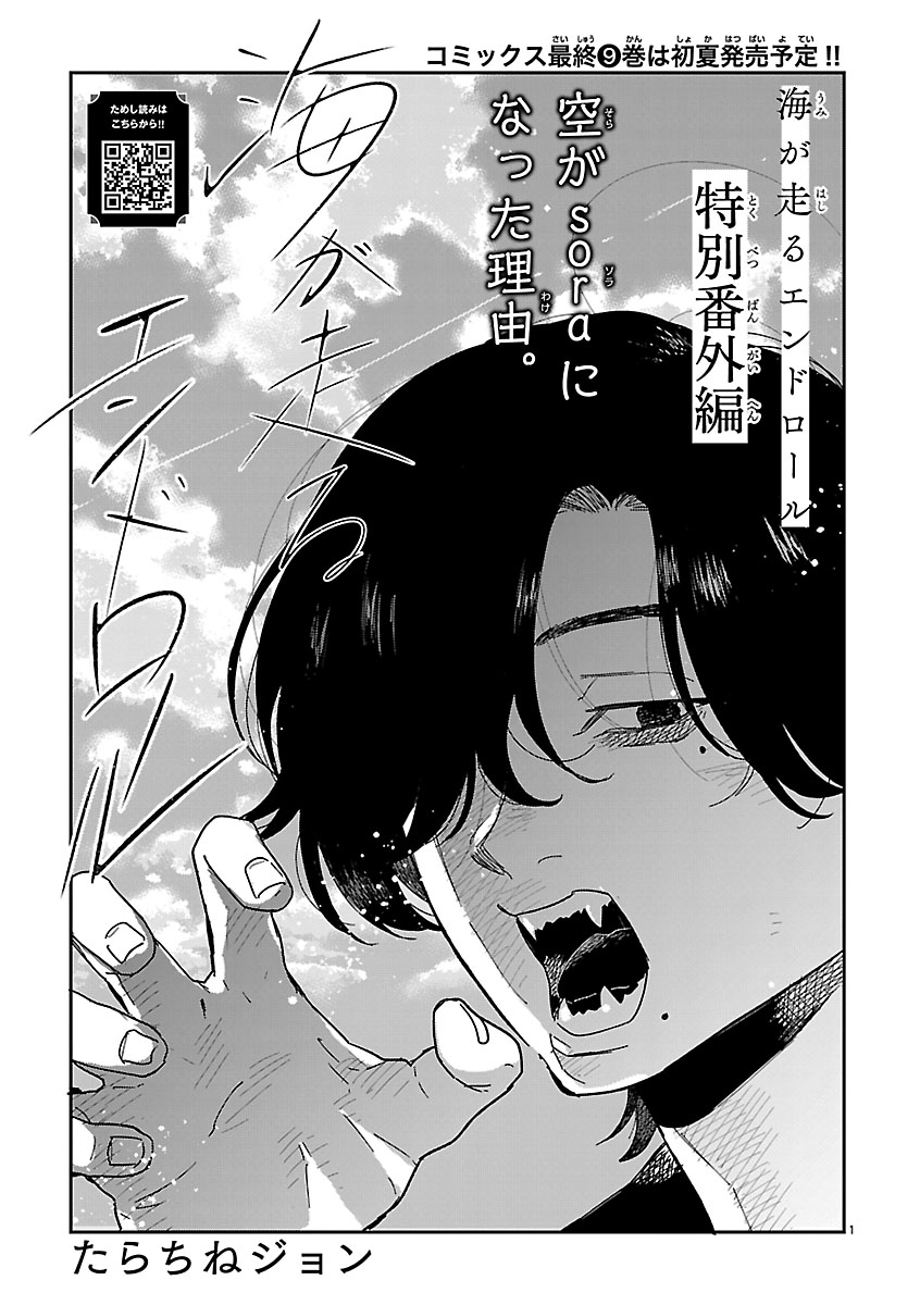 「海が走るエンドロール」番外編の扉ページ