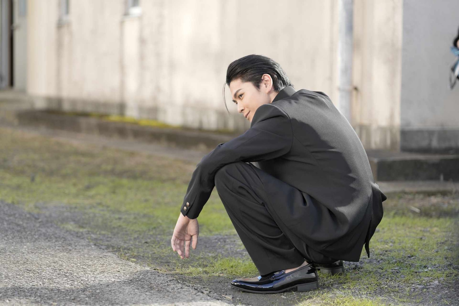 コラボテレビCM「スパイシーチキンマックナゲット 黒胡椒ガーリック 『今しかできねーこと』篇（15秒）」メイキング写真