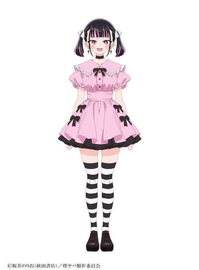 寺澤百花が演じる桃山晶 (c)桜井のりお（秋田書店）／僕ヤバ製作委員会