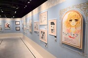 水瀬藍作品の展示コーナー