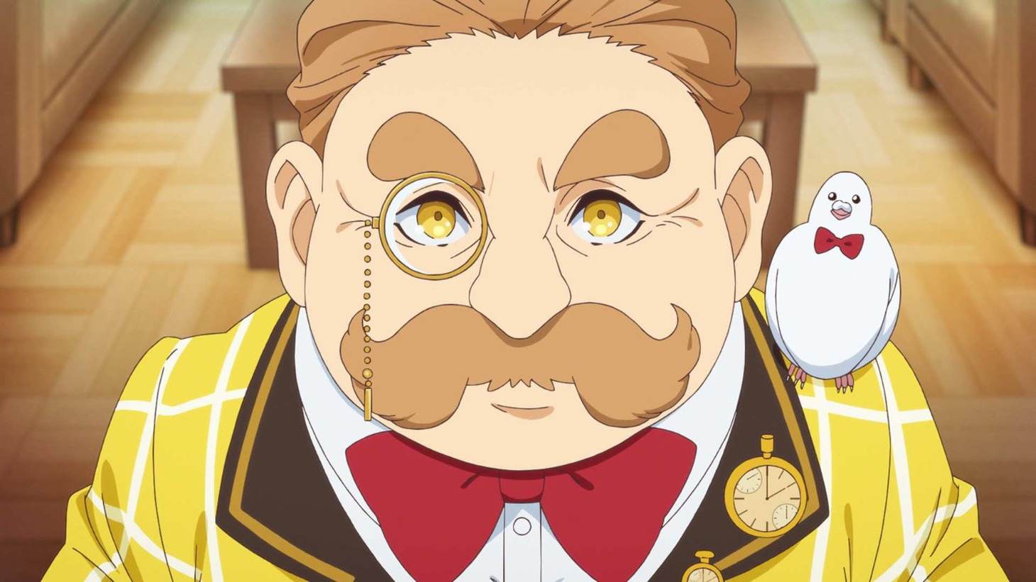 TVアニメ「人外教室の人間嫌い教師」1話場面カット