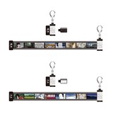 ネガフィルムキーホルダー (c) 藤本タツキ/集英社 (c) 2024「ルックバック」製作委員会/(c)「劇場アニメ ルックバック展」実行委員会