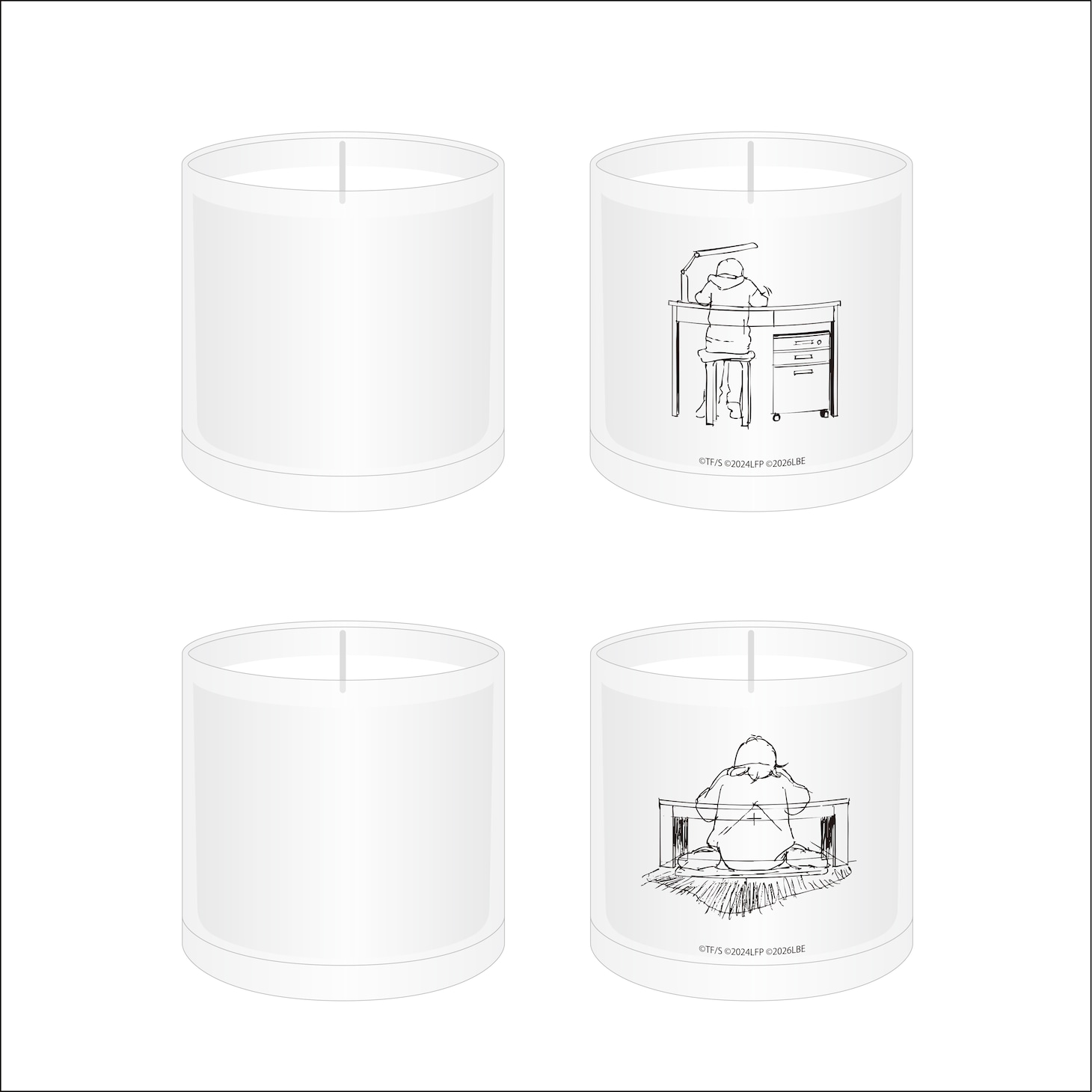 キャンドル (c) 藤本タツキ/集英社 (c) 2024「ルックバック」製作委員会/(c)「劇場アニメ ルックバック展」実行委員会