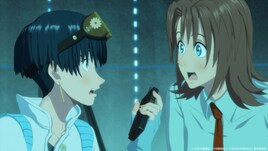 明日放送の「TRIGUN STARGAZE」第1話、メリルとミリィがヴァッシュの行方を追う