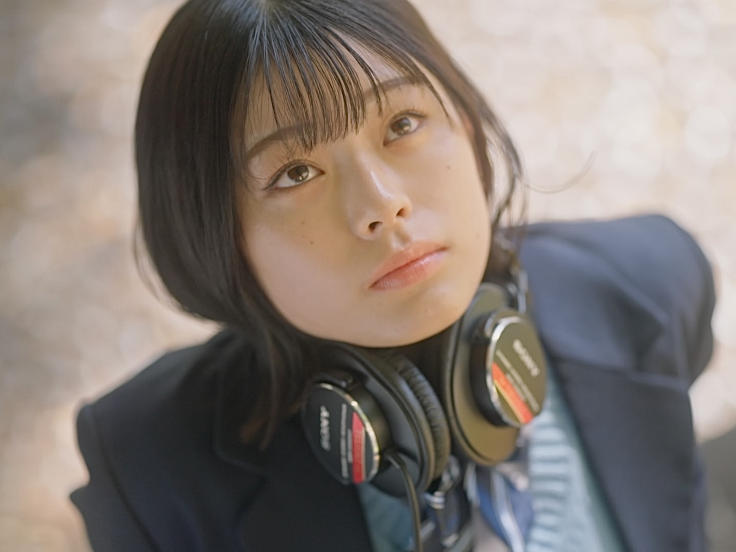 ドラマ「副会長の主なお仕事」より、矢嶋由菜演じる田垣莉夢 (c)逆縞/KADOKAWA (c)キノママ