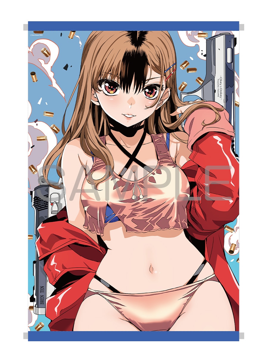 メロンブックス有償特典の描き下ろしB2タペストリー