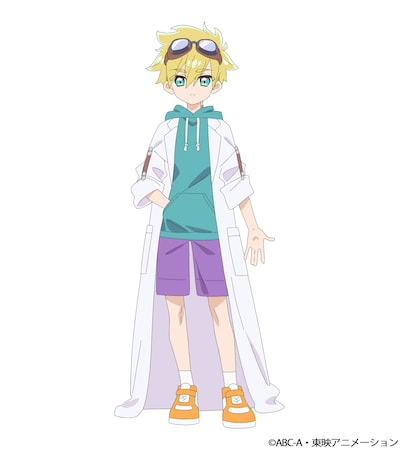 ジェット先輩の人間姿 (c)ABC-A・東映アニメーション