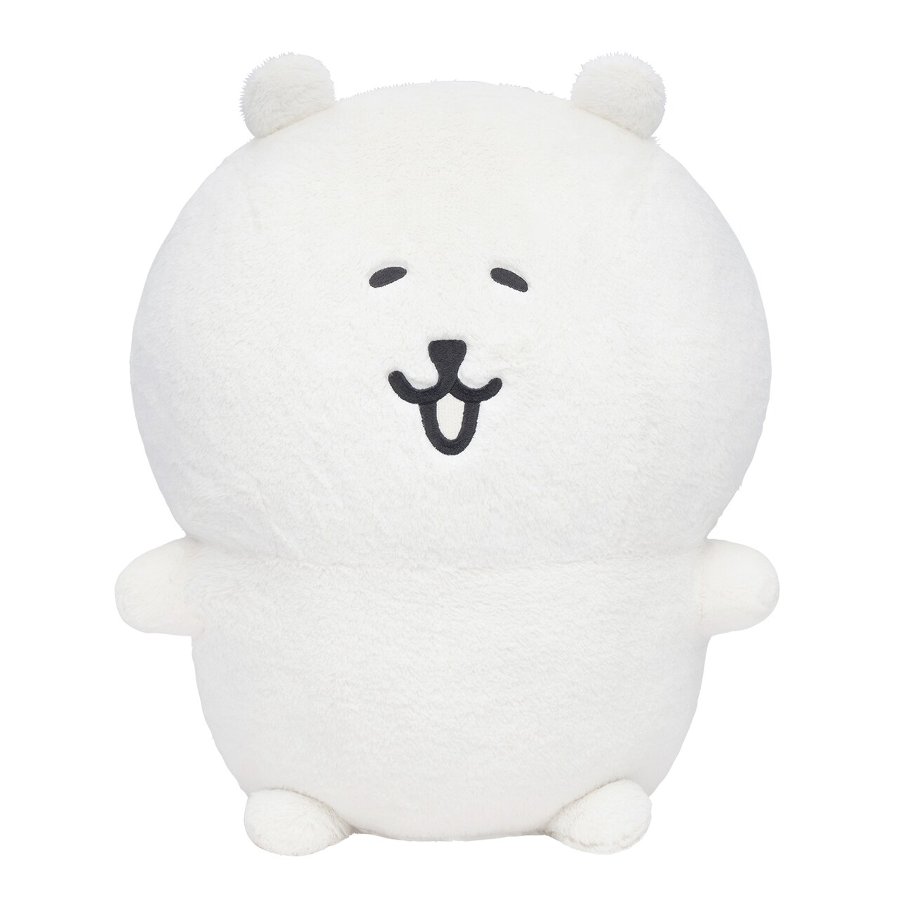 B賞の「もっちりぬいぐるみM」 - ナガノのくま大集合のくじ、約50cmの