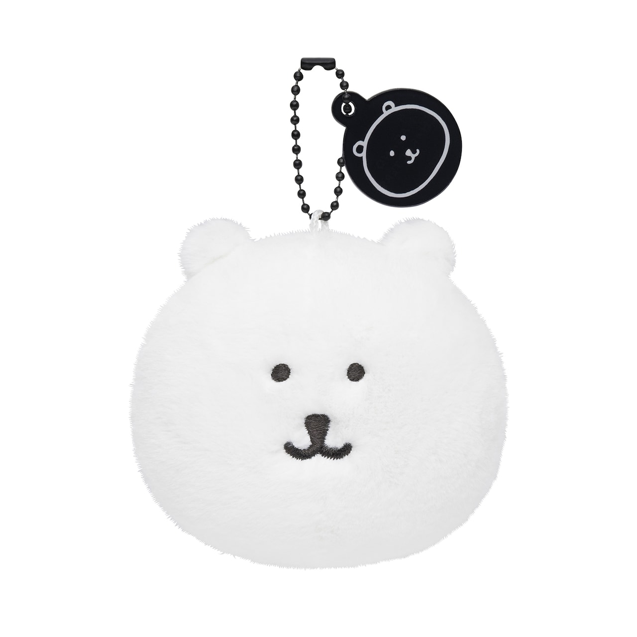 E賞の「おかおマスコットバッジ」 - ナガノのくま大集合のくじ、約50cm