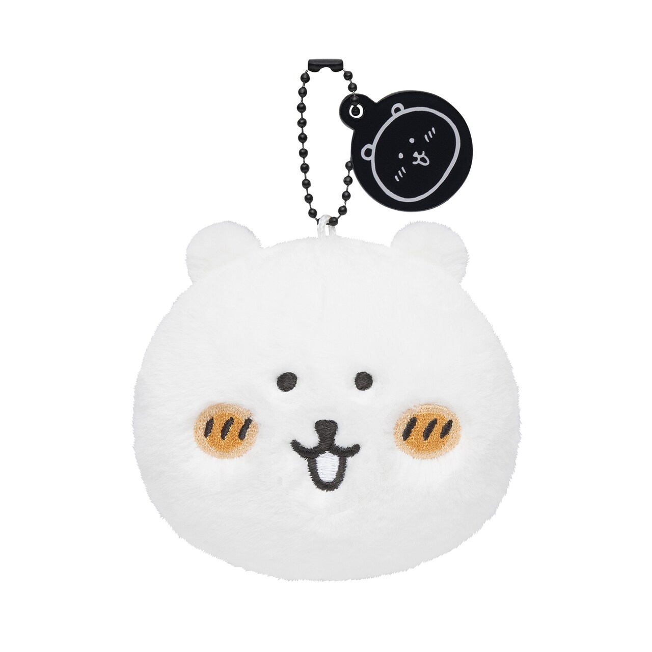 E賞の「おかおマスコットバッジ」 - ナガノのくま大集合のくじ、約50cm