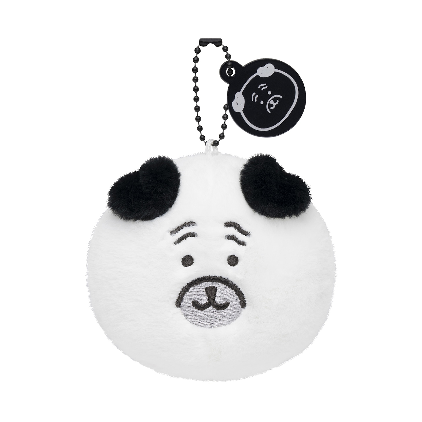 E賞の「おかおマスコットバッジ」