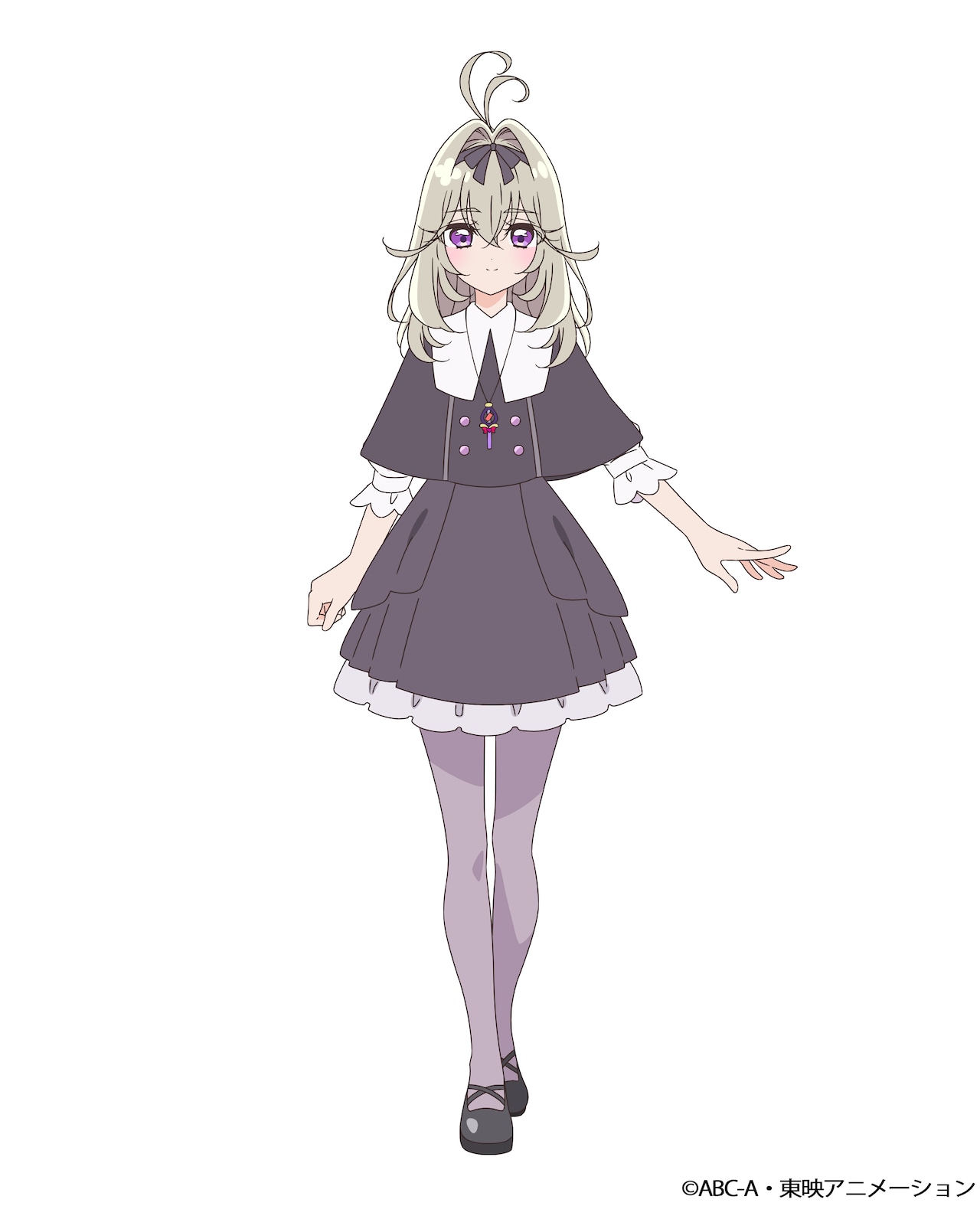 る*い様 名探偵プリキュア!　＜キュアアルカナ・シャドウ　森亜るるか＞風　コスプ キュアアルカナ・シャドウ／森亜るるか（CV：東山奈央）。アイスが大