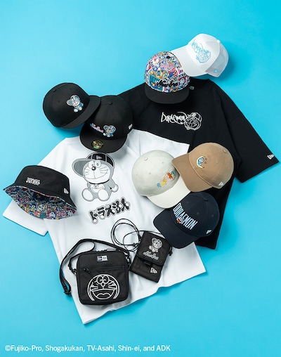 「ドラえもん」とニューエラのコラボアイテム