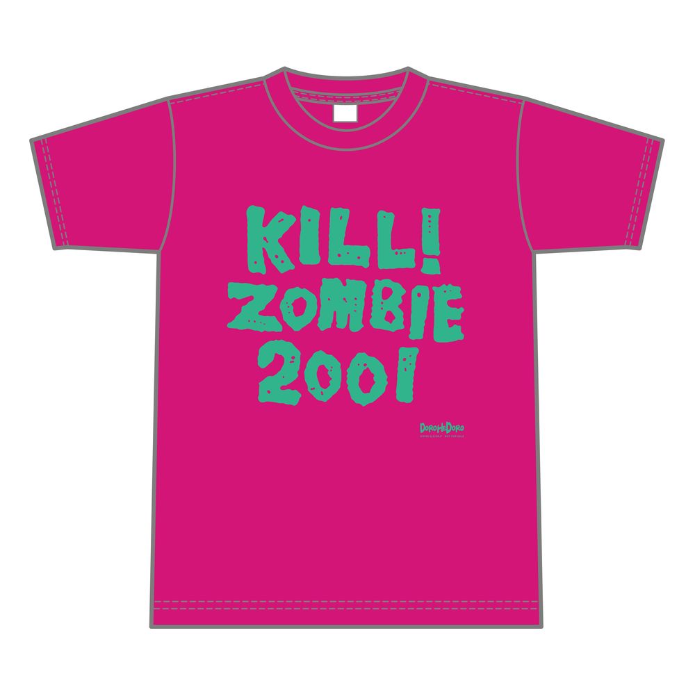 来場者特典に用意された「『KILL! ZOMBIE 2001』Tシャツ」 (c)2020 林田球・小学館／ドロヘドロ製作委員会