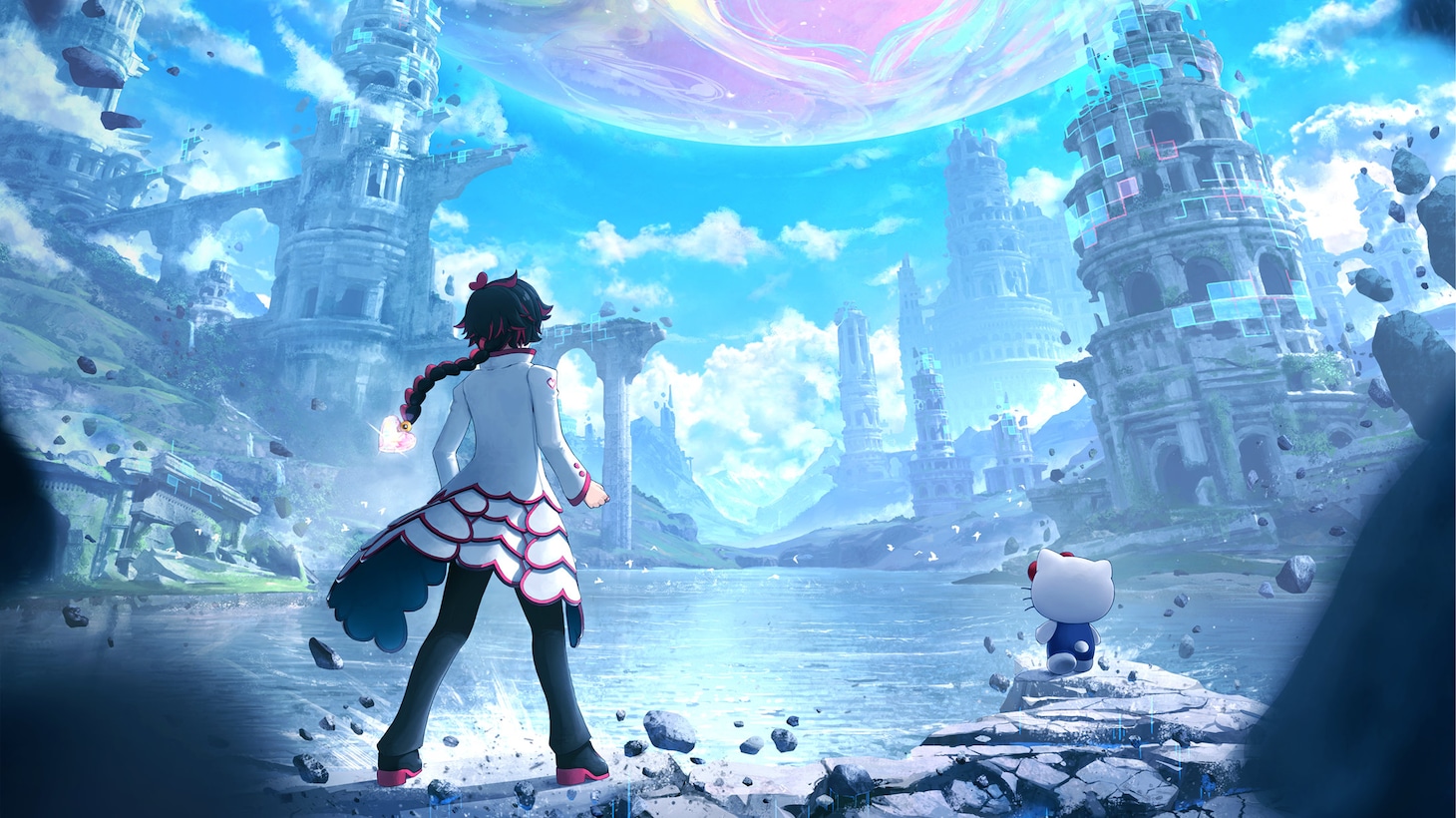 「Virtual Sanrio Puroland」新作バーチャルパレード「8Puronicles」の「ロイハッピー編：Imagine Your Starlight」イメージ