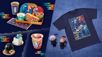 ユニバーサル・スタジオ・ジャパン「呪術廻戦」コラボレーションで展開されるフードとグッズ