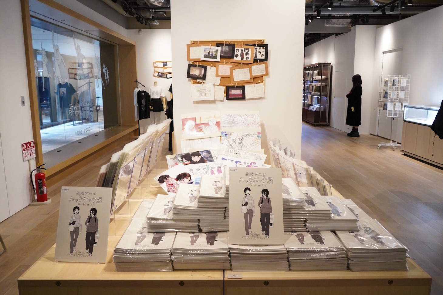 グッズショップの様子