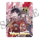 付録の「東京エイリアンズ」クリアしおり (c)NAOE/SQUARE ENIX