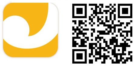 公式アプリのダウンロードQRコード