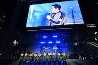 松井ケムリを交えたトークパートの様子