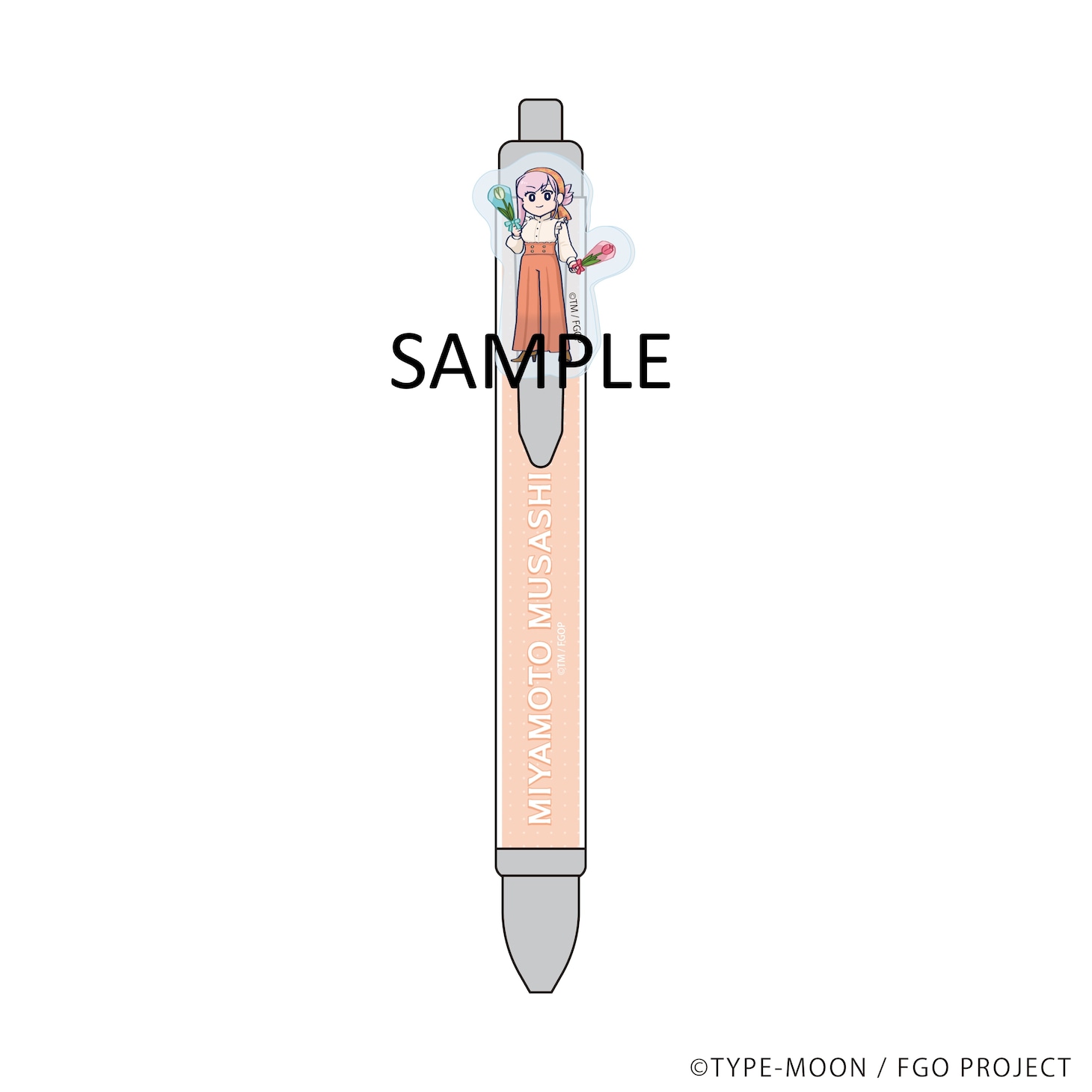 アクリルつきボールペン