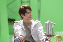 「スペシャリストと走ろう 宮野真守」篇メイキングカット