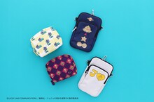 「ジョジョ」4部　杜王町の地図デザインしたハンカチ、露伴のタオルハンカチも