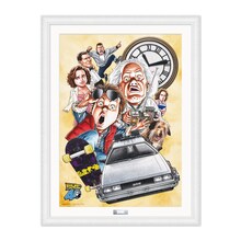 許斐剛が「バック・トゥ・ザ・フューチャー」を描き下ろし　限定ショップ開催　