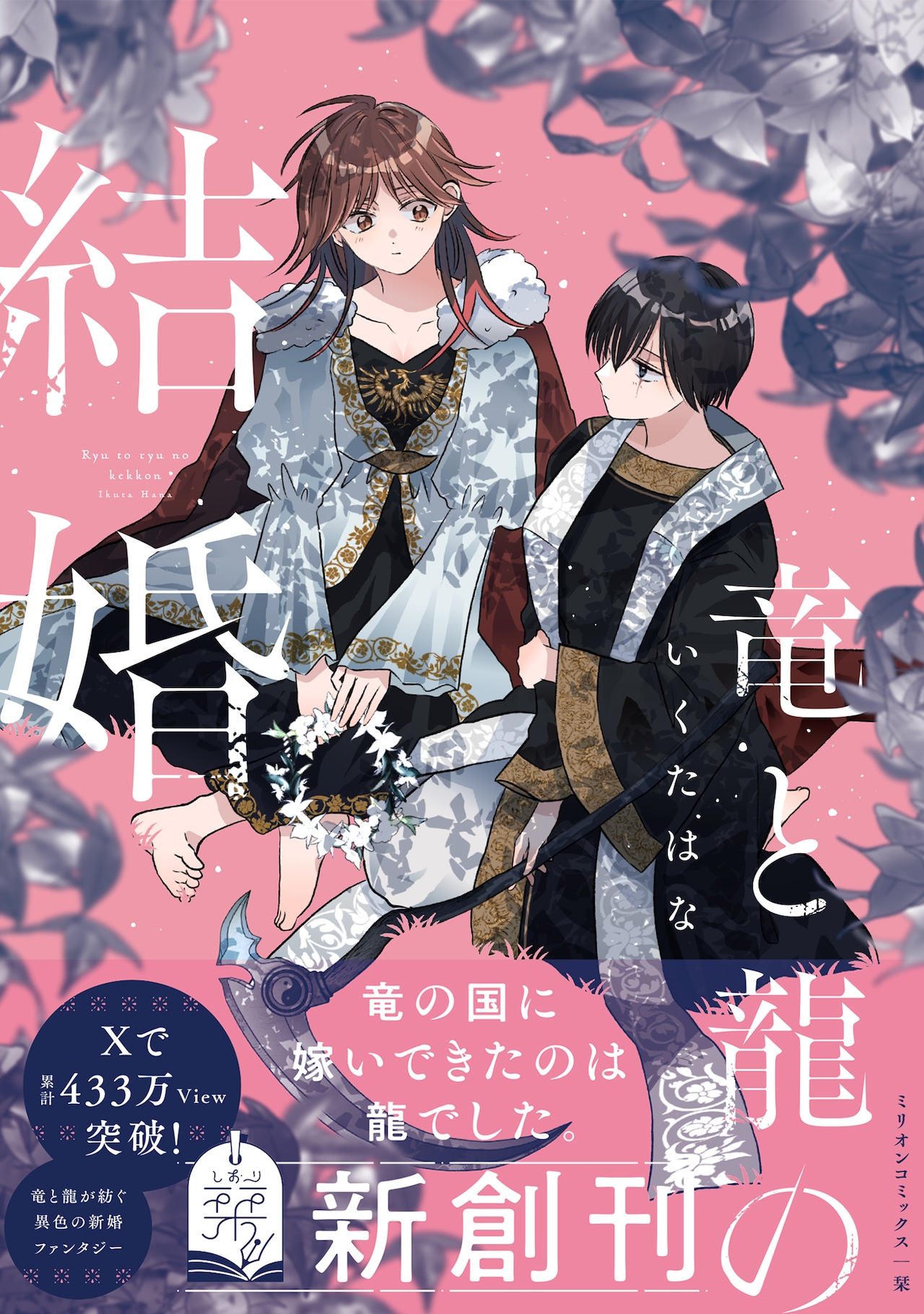竜国の王女と龍国の皇女、元敵同士が紡ぐ異色の新婚ファンタジー「竜と龍の結婚」