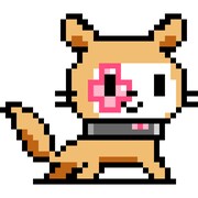 “2Pカラー”のゲーミングハチ公