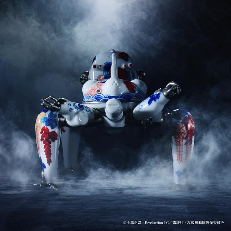 攻殻機動隊展」新グッズに磁器のタチコマやG-SHOCK、ブランドコラボも 