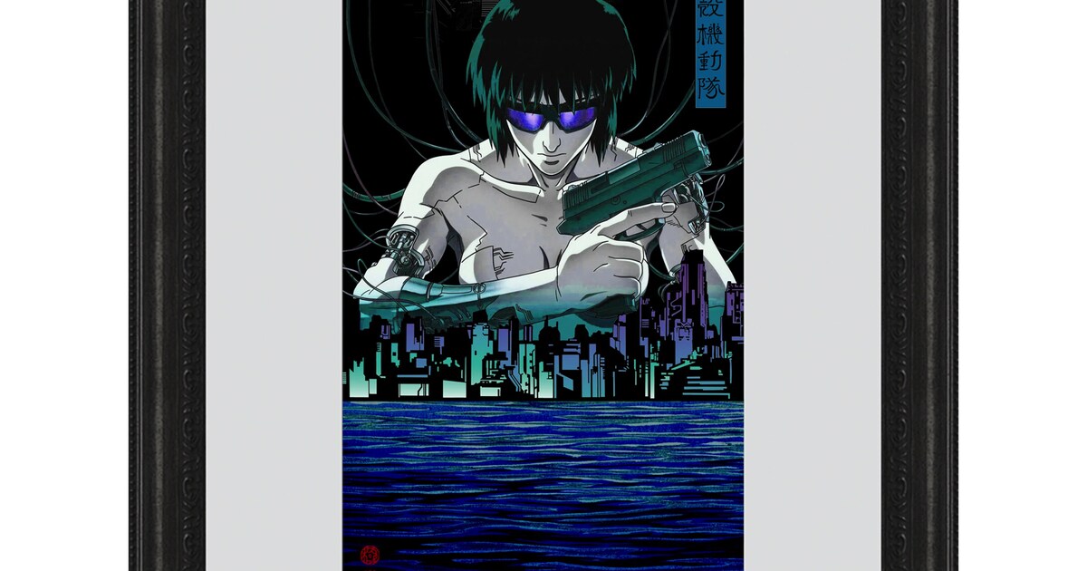 Animoca Brands GHOST IN THE SHELL 浮世絵木版画」 [画像ギャラリー 