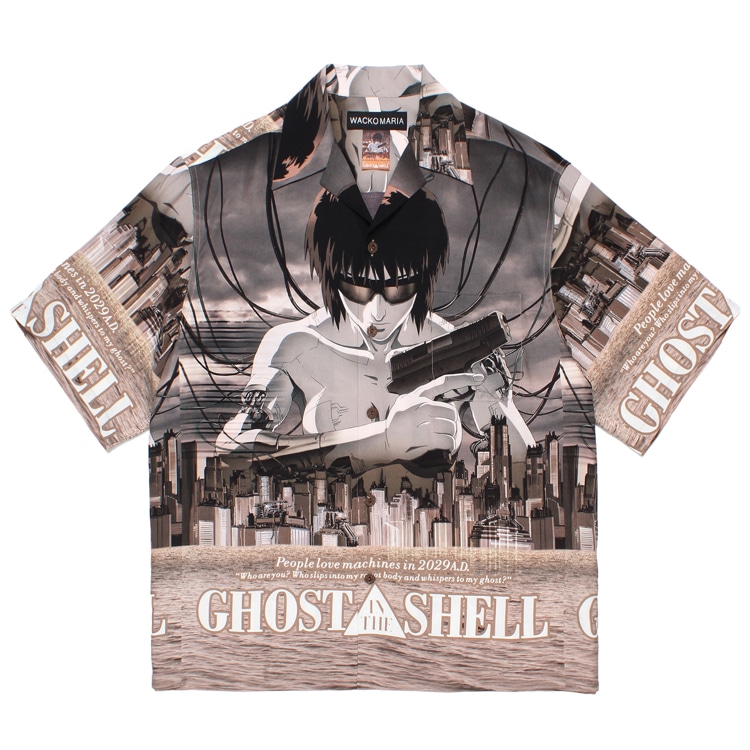 「＜WACKO MARIA＞GHOST IN THE SHELL HAWAIIAN SHIRTSTYPE1」