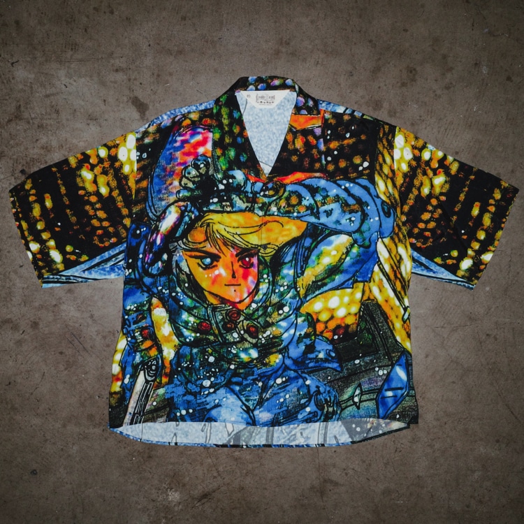 「＜BRAIN DEAD＞Brain Dead x Ghost In The Shell Fuchikoma Button Up」