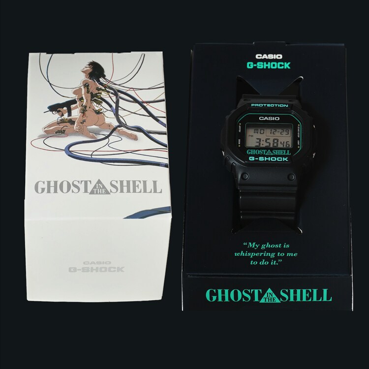 新品　攻殻機動隊展 CASIO 攻殻機動隊 × G-SHOCK DW-5600 CASIO 攻殻機動隊×G-SHOCK DW-5600」 [画像ギャラリー 17/167
