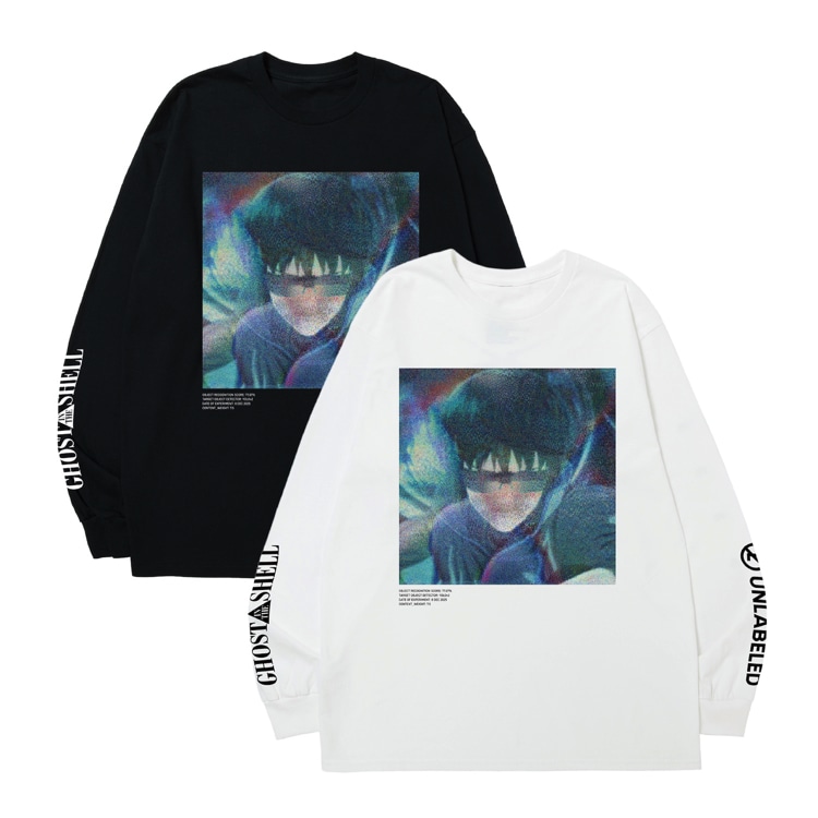 「＜UNLABELED×NX7＞GHOST IN THE SHELL × UNLABELED×NX7 LONG SLEEVE T-SHIRT 01」