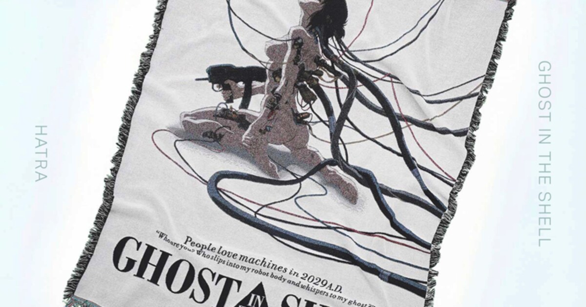 HATRA＞特大ジャカード・タペストリー VJQN-Ghost in the Shell 