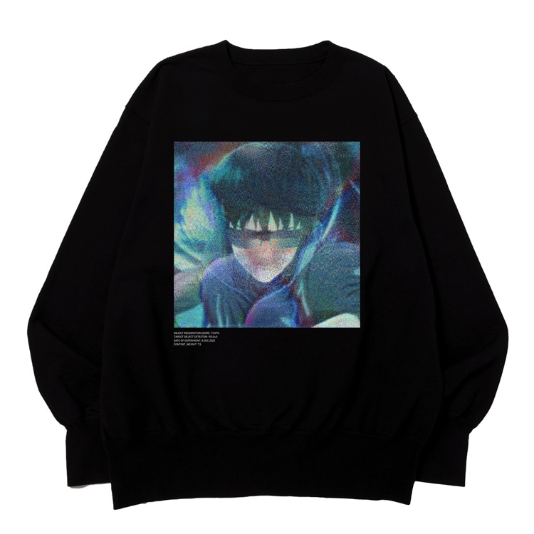 「＜UNLABELED×NX7＞GHOST IN THE SHELL × UNLABELED×NX7 CREW SWEAT 01」
