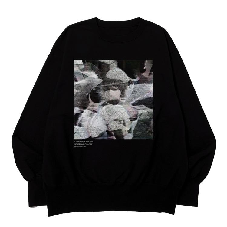 「＜UNLABELED×NX7＞GHOST IN THE SHELL × UNLABELED×NX7 CREW SWEAT 03 」