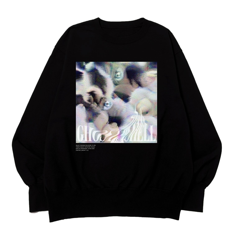 「＜UNLABELED×NX7＞GHOST IN THE SHELL × UNLABELED×NX7 CREW SWEAT 02 」