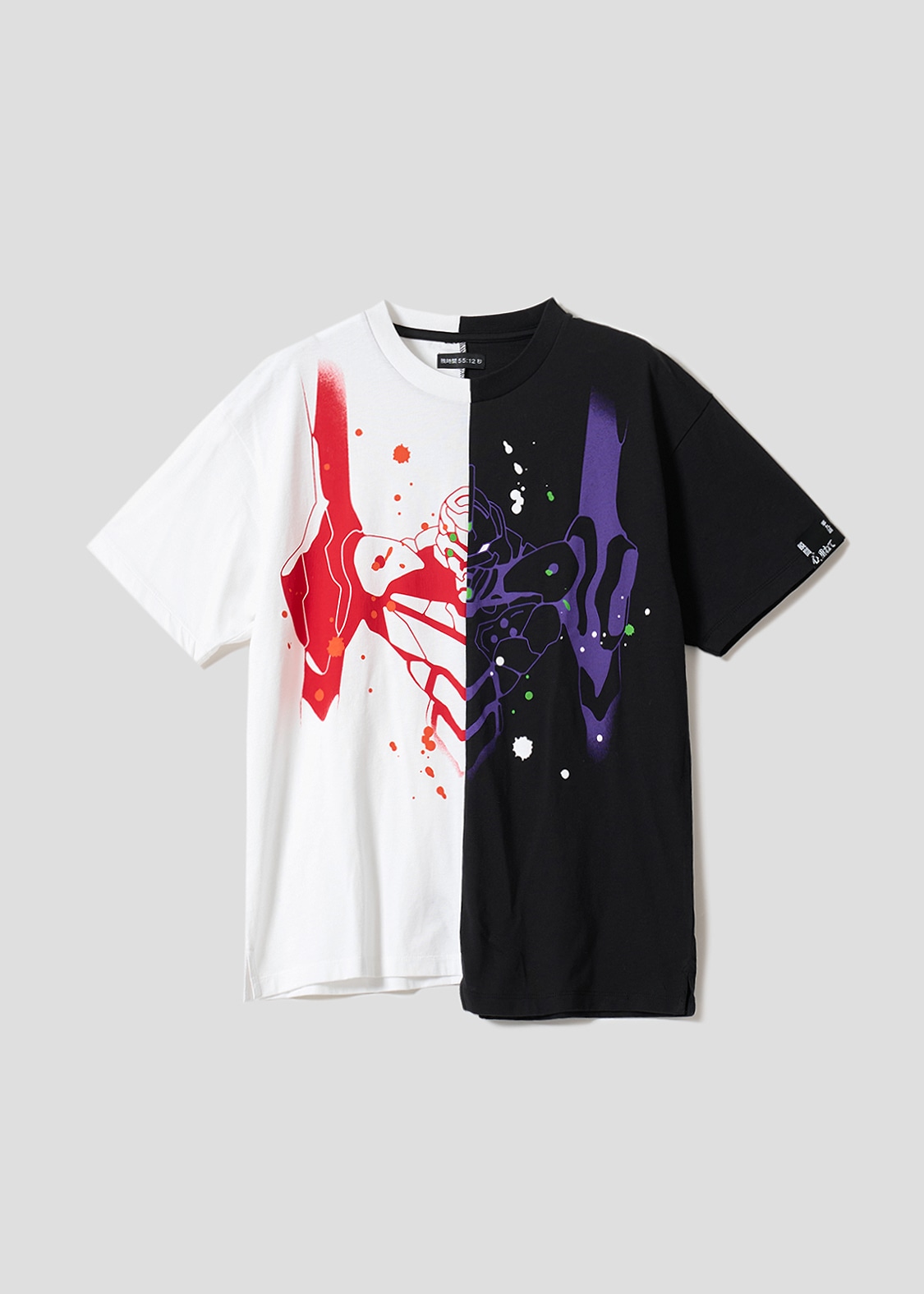 「『瞬間、心、重ねて』｜切替ビッグシルエットTシャツ」