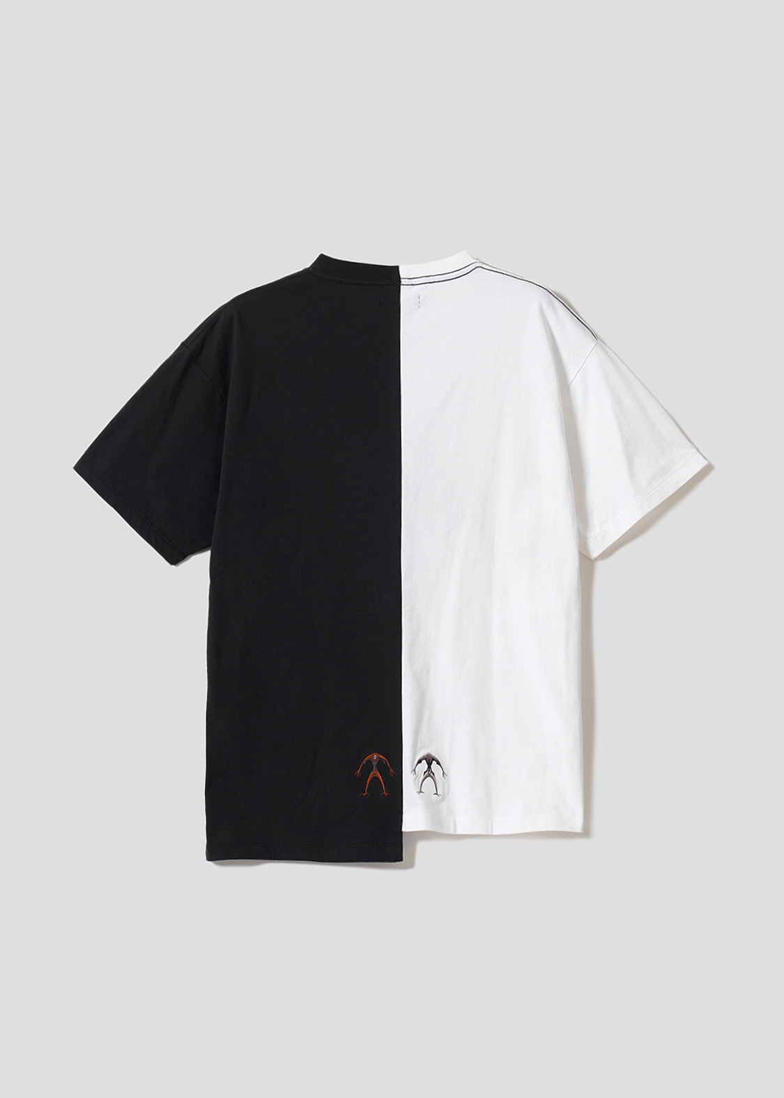 「『瞬間、心、重ねて』｜切替ビッグシルエットTシャツ」