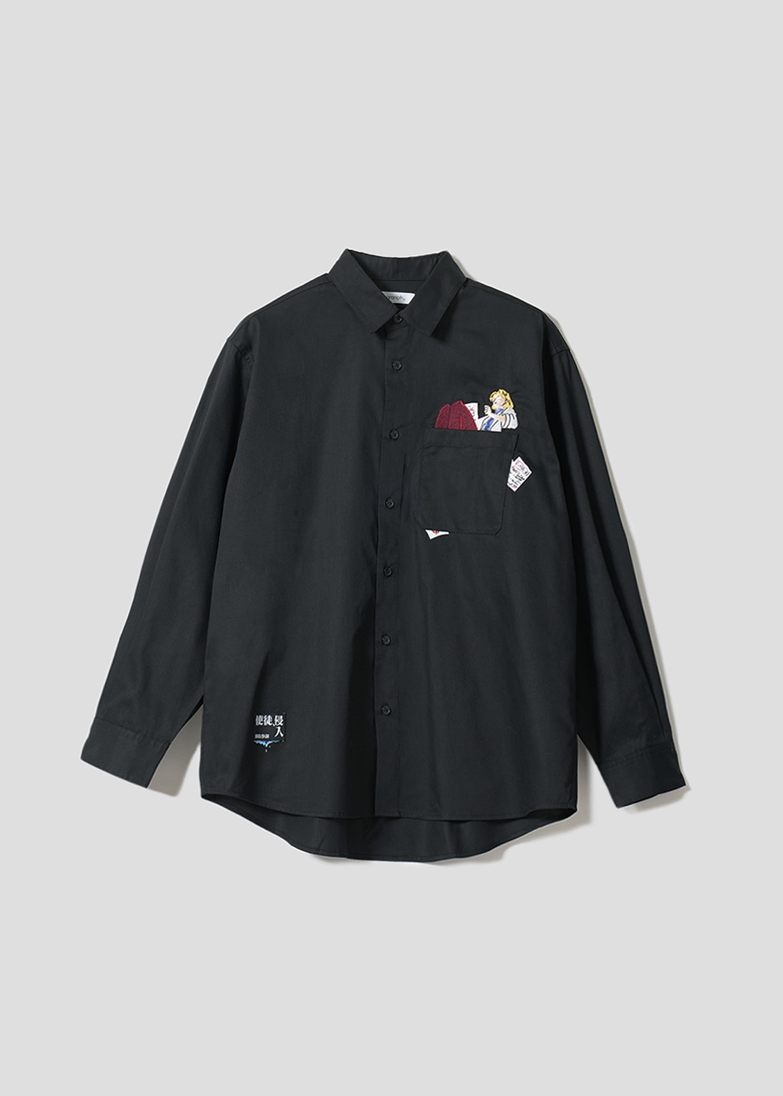 「『使徒、侵入』｜ルーズシャツ」