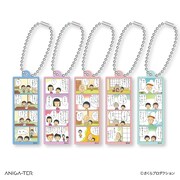 「『ちびまる子ちゃん』 4コマ漫画アクリルミニキーホルダー 5種ランダム」