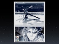 「メダリスト」14巻発売記念の新聞広告（夜鷹純）