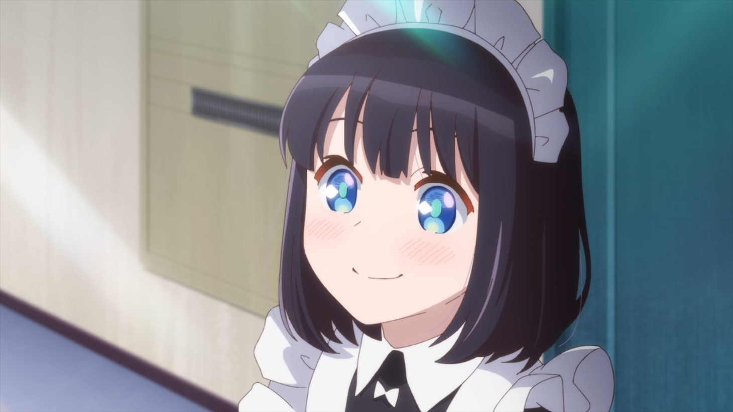 TVアニメ「メイドさんは食べるだけ」PV第1弾より (c)前屋進・講談社／食べるだけを見てるだけの製作委員会